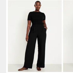 Old Navy Extra High-Waisted Taylor Wide-Leg Trouser Pants 20